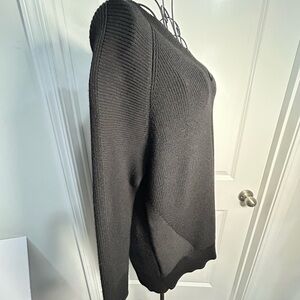Athleta Classic Black Oversized Sweater